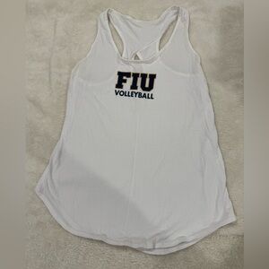 White FIU tank top